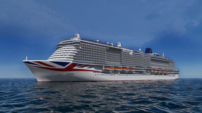 Die P&O Iona. Foto: P&O Cruises