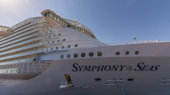 Symphony of the Seas in Barcelona