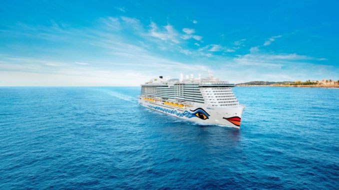 Das weltweit erste reine LNG Kreuzfahrtschiff: die AIDAnova. Foto: AIDA Cruises