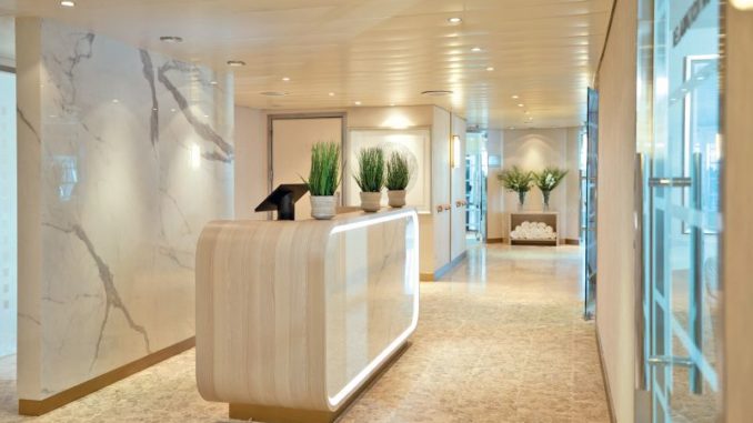 Auch der Spabereich wurde erneuert. Foto: Regent Seven Seas Cruises